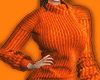 Sweater Long Orange