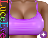 Lilac Lari Crop Top