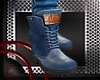 *E* Blue boots