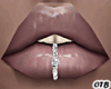 S~ Lips Ring Diamond