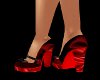 pin up pumps red