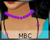 MBC|Dotty Purple Ncklace