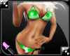 Green Sparkle Bikini