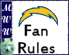 Chargers Fan Rules