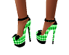 Sexy green heels
