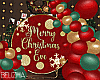 Christmas Balloons sign