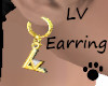 LV Earring Gold