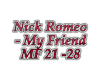 Nick Romeo-My Friend II