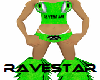 RAVESTARS-Green Demon T