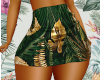 TropicalVibe Green Skirt