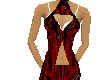 new red rozen dress