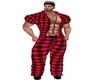 Red Placid Male Outfit