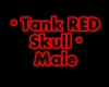 Tank Red Skull M