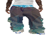 blue wavy IM pants