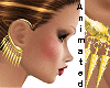 Spike earrings gold ANI