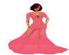Elegant Peachy Pink Gown