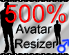 *M* Avatar Scaler 500%