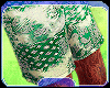 Green LV Shorts