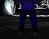 [DA] 2 tone blue pants