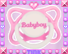 Babyboy Paci | Pink