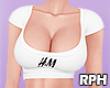 🍓 Crop Top White
