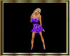 Sassy Dance Dress Purple