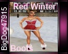 [BD] Red Winter Boots