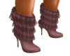Copper tassle boots