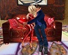 Valentine Couch Kiss
