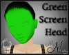 MM~ Green Screen Head WH