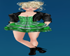 !  GREEN INFORMAL OUTFIT
