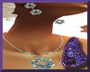 PBF*Earrings & Necklace