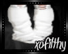 |xo| White Leather Chuck