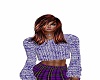 Purple Knit Sweater