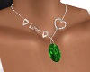 Love Emerald Necklace