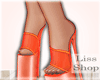 J | Orange Heels