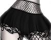 Doll lace black skirt