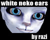White Neko Ears