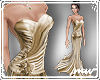 !Evening gown gold