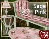 .a Sage Pink Chaise Set