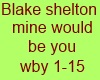 blake shelton be you
