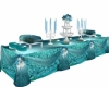 Teal&Silver-Buffet Table