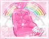 glitter bunny chair <3