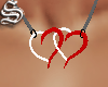 !*2Hearts 3D Necklace