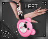 lDl Bear Wristlet Pink 2