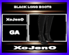 BLACK LONG BOOTS