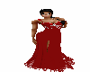 (goto) red diamond dress