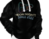 Neon Night Baggy Sweater