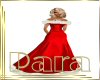P9]"NINA"Red Xmas Gown