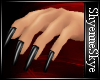 [SS]Dainty Black Nails